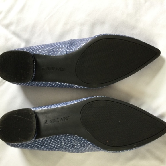 Nine West flats blue size 11 - Picture 5 of 6